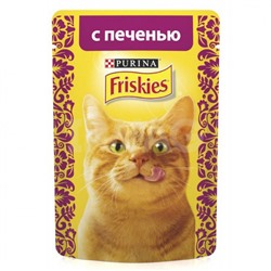 Корм для кошек Friskies Печень, пауч (85 г)