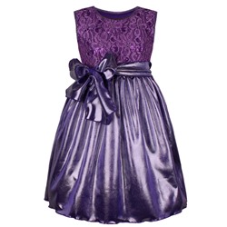 81046-ДН18, Фиолетовое нарядное платье для девочки 81046-ДН18