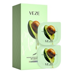 Разглаживающая и увлажняющая маска для волос Veze с экстрактом авокадо.(24426)