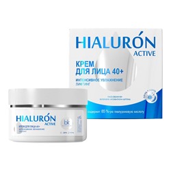 Hialurons. Active Крем для лица 40+ интенсивное увлажнение · лифтинг, 48г