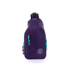 Сумка-Рюкзак молодежная текстиль 2501 Purple
