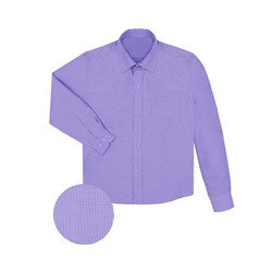 Сиреневая рубашка для мальчика 22744-ПМ18