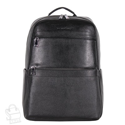 Рюкзак мужской кожаный 66279H black Heanbag