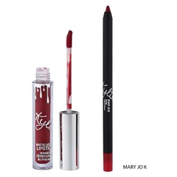 Жидкая помада Kylie Holiday Edition Matte Liquid Lipstick & Lip Liner 2 in 1 Mary Jo K 3 ml