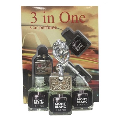 Car perfume Mont Blanc "Legend" ( 3 in 1)
