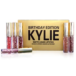 Блеск для губ Kylie Matte Liquid Lipstick Birthday Edition (упаковка 6 шт)