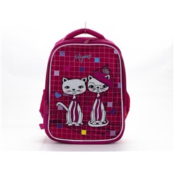 Рюкзак школьный формовой/жесткая спинка 8706 Pink