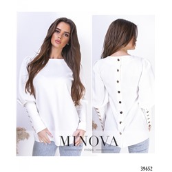 Блуза №1492-белый