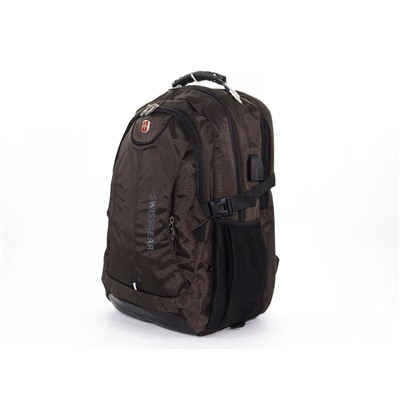 Рюкзак молодежный текстиль 9508 Brown