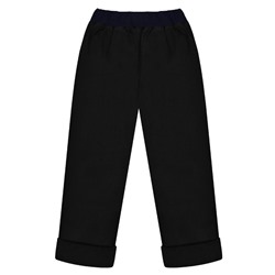 75723-МО18, Теплые черные брюки для мальчика 75723-МО18