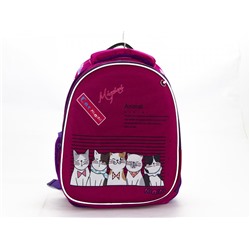 Рюкзак школьный формовой/жесткая спинка 7919 Pink