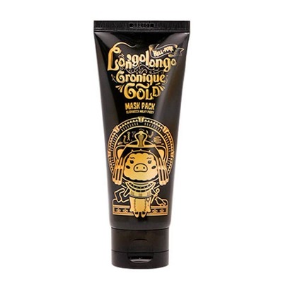 Elizavecca Плёночная маска для лица с коллоидным золотом / Hell-Pore Longolongo Gronique Gold Mask Pack, 100 мл