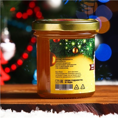 Новогодний мёд Алтайский Разнотравье Vitamuno, шарик, 200 г
