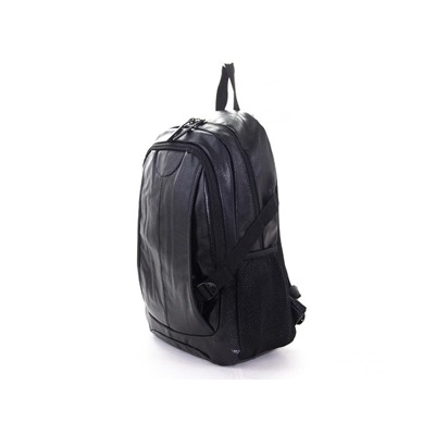 Рюкзак молодежный кож.заменитель #6101-1 Black