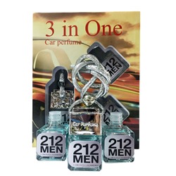 Car perfume CH "212" for men (3in1)