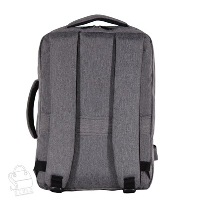 Рюкзак мужской текстильный 1995S gray S-Style