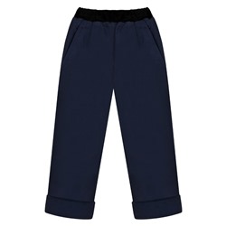 75721-МО15, Теплые синие брюки для мальчика 75721-МО15