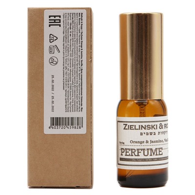 Z & R Orange & Jasmine, Vanilla Unisex Perfume 10 ml духи концентрированные
