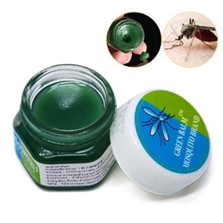 Травяной тайский бальзам от укусов насекомых (и не только) Green Mosquito Balm Yanhee, 13 гр.