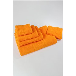 Полотенце махровое пл 380 - Апельсиновый