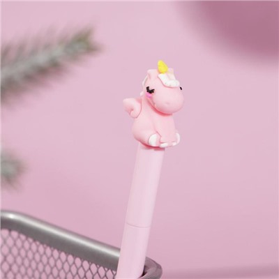 Набор «Единорог»: бомбочка для ванны 4 шт с ягодным ароматом, ручка