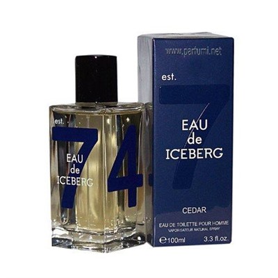 ICEBERG EAU DE ICEBERG CEDAR edt MEN 100ml