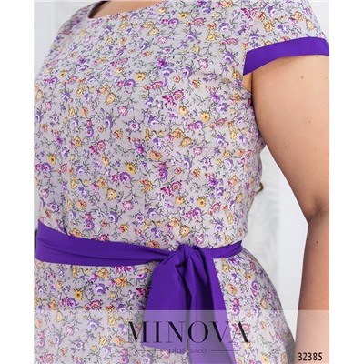 Платье №17-39-фиолетовый