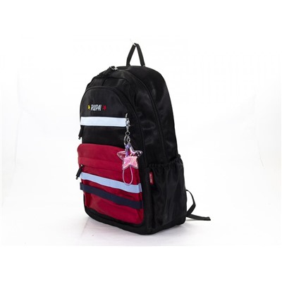 Рюкзак школьный формовой/жесткая спинка K17071 BlackRed