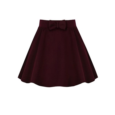 Бордовая юбка для девочки 79064-ДШ20