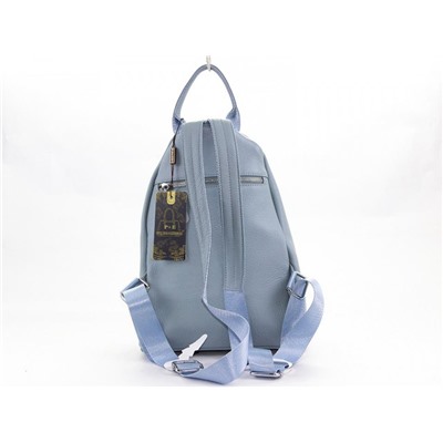 Рюкзак женский натуральная кожа 19002 L.Blue