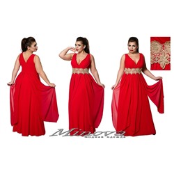 Платье Клеопатра-красный