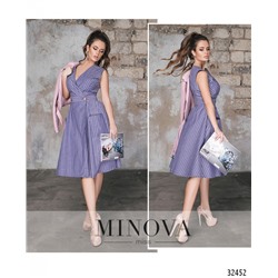 Платье №581-фиолетовый