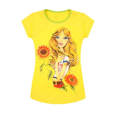 Комплект для девочки на лето(футболка и шорты) 82551-77175