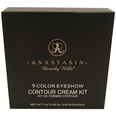 Тени для век Anastasia Beverly Hills 9 Color Eyeshow Contour Cream Kit № 1 17 g