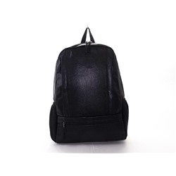 Рюкзак молодежный кож.заменитель #7708-1 Black