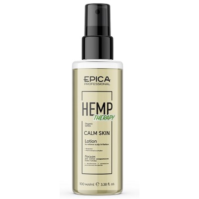 Лосьон для снятия раздражения кожи головы Hemp Therapy Organic Epica 100 мл