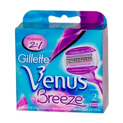 Сменные кассеты Gillette Venus Breeze, 2 шт.