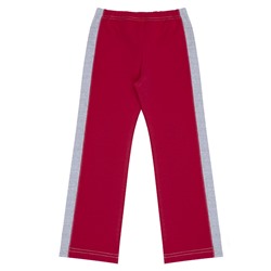5343-ДС16, Спортивные красные брюки для девочки 5343-ДС16