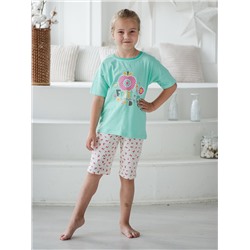 Пижама детская Фруктик  футболка и бриджи