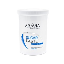 ARAVIA Professional. Сахарная паста для шугаринга Легкая средней консистенции 1500г