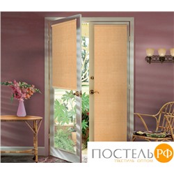 Миниролло, тканевые для балконной двери , светлый абрикос, 52х215 см, 31112052215