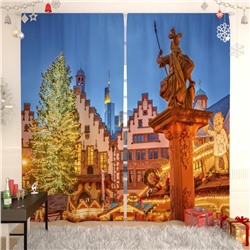 Фотошторы Рождественский рынок во Франкфурте 3