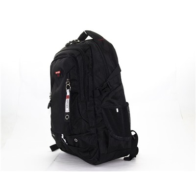 Рюкзак молодежный текстиль/жесткая спинка 10205 Black