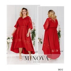 Платье №3301-красный