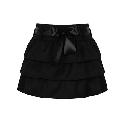 Черная школьная юбка для девочки 80271-ДШ21