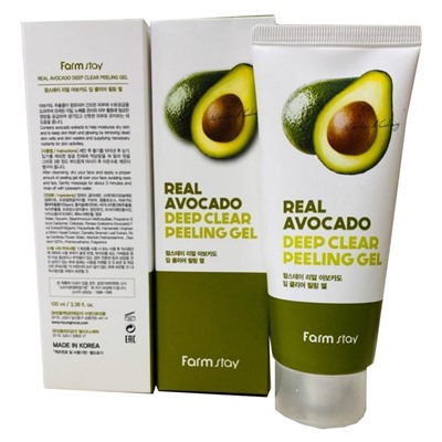 Пенка для умывания FarmStay Avocado Premium Pore Deep Cleansing Foam с экстрактом авокадо 180 ml