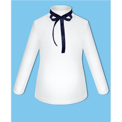 Белая школьная блузка для девочки 84691-ДШ20