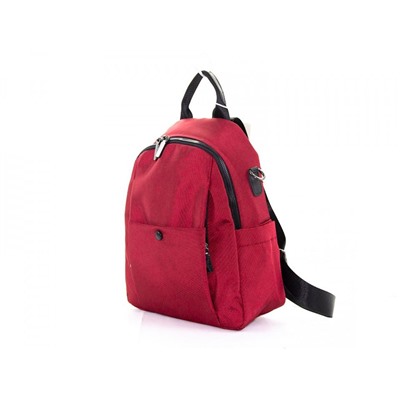Рюкзак молодежный женский текстиль 901 Red