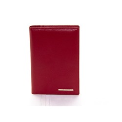 Обложка на паспорт натуральная кожа PR195-5904E Red