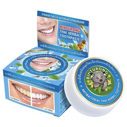 Binturong. Зубная паста антибактериальная "Antibacterial Thai Herbal Toothpaste", 33г 7018